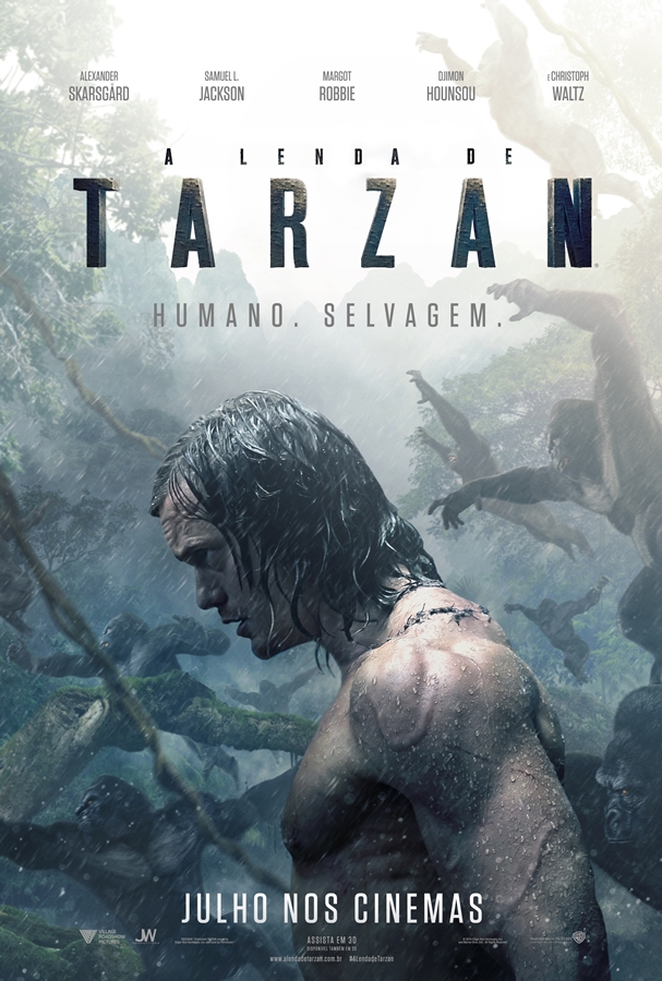 A Lenda de Tarzan Poster Teaser